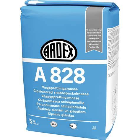 ARDEX A828 glaisto pavyzdžio schema