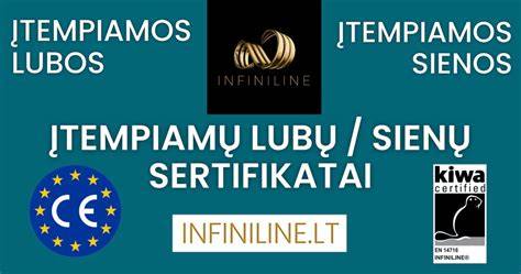 Gamintojo logo ir kokybės sertifikatai