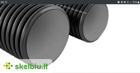 Gofruoto vamzdžio su viela pavyzdys