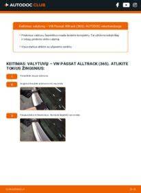 Infografika: VW Passat valytuvo dalys ir jų funkcijos