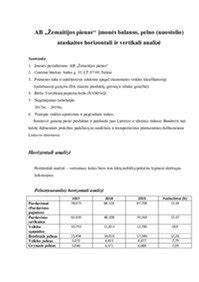 schemos vaizdas: pelno ir nuostolio ataskaitos santykiai su balanso pokyčiais