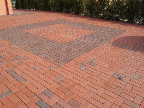 Klinkerio trinkelių danga