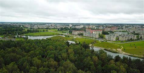 Mažeikių miesto panorama - statybų ir apdailos potencialas