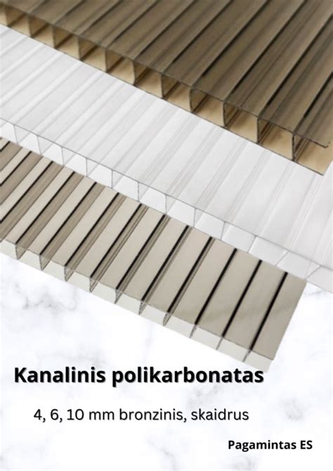 Polikarbonato lakštų įvairovė: vientisas vs kanalinis vs akytasis
