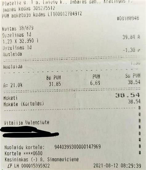 Nuolaidų programa ir kortelės schemos