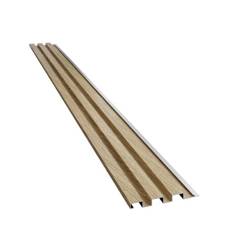 Aliuminio lamelės fasado apdailai