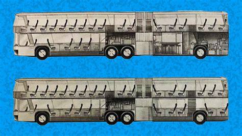 Vidinis Neoplan Jumbocruiser eskizas