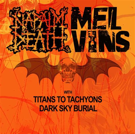 Infografika apie Napalm Death istoriją (scena, metų tarpsniai, albumai)