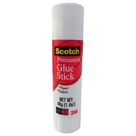 SCOTCH Glue Stick pieštukiniai klijai - 40 g pakuotė, skirta popieriui