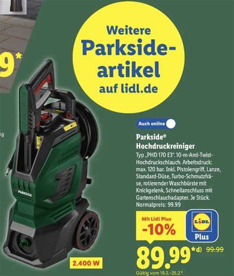 Infografika: PARKSIDE PHD 170 E3 specifikacijos