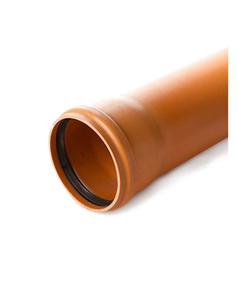 Nuotrauka, vaizduojanti PVC kanalizacijos vamzdį su mova ir tarpikliu