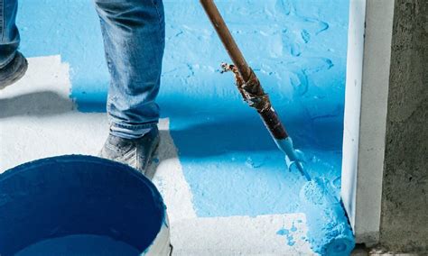 Cementinės hidroizoliacijos tepimas