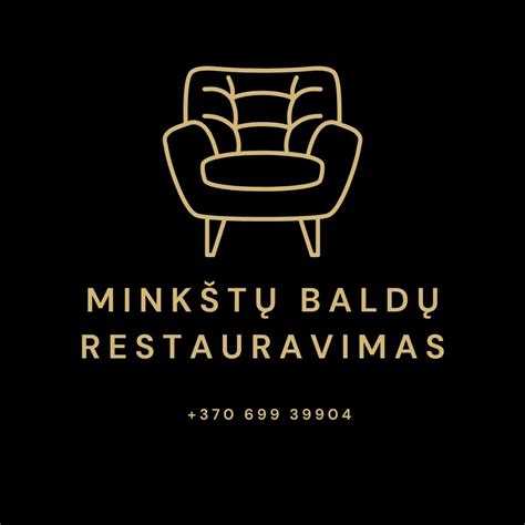minkštų baldų gamybos ir restauravimo spektras