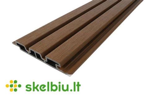 WPC fasado dailylenčių sistema