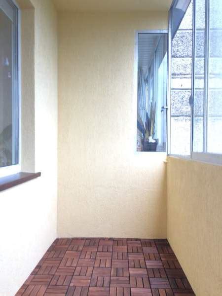 Balkono apdaila plastikinėmis dailylentėmis