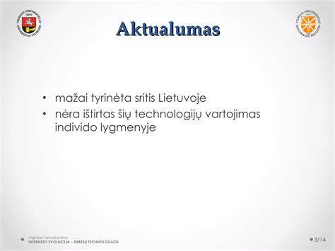 Infografika: Klijavimo technologijų evoliucija