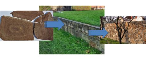 Akmens sienelės statybos etapai