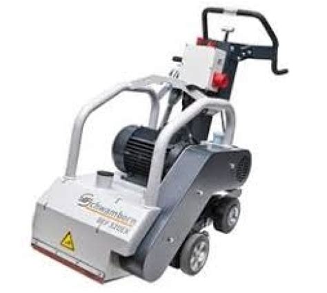 Betono frezavimo mašina su dulkių siurbliu