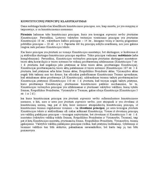 Vizualizacija: Konstitucinių rinkimų principų hierarchija