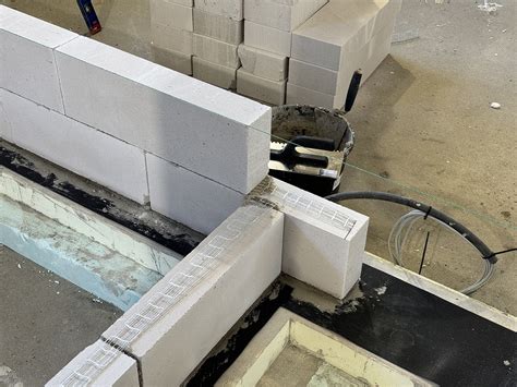 Dujų silikato blokelių armavimo schema