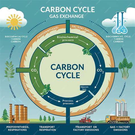Infografika: Biomasės ir biokuro ryšys, CO2 ciklas