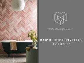 Pavyzdžiai kaip klijuoti dekoratyvines juosteles