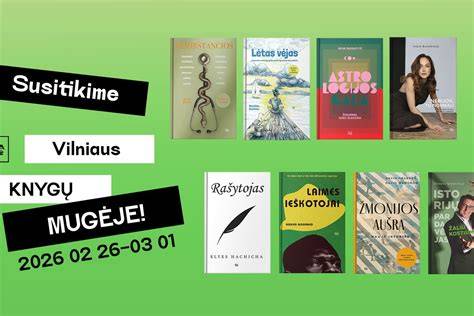 Renginių kalendorius - susitikimai su autoriais
