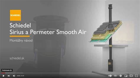 PERMETER SMOOTH AIR - integruotas oro kanalas