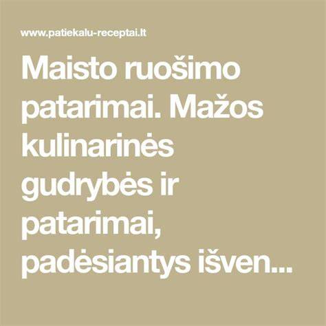 Ruošimo pagrindu patikrinimo pavyzdžiai: bandymai ir techniniai patarimai