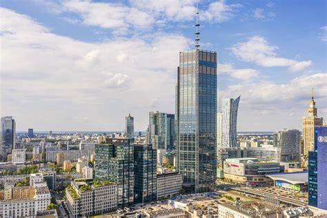 Quadrot Towers Briuselis ir Varso verslo kompleksas vizualiai apžvalga