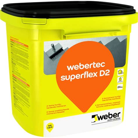Infografika: Weber.tec Superflex D2 naudojimo žingsniai