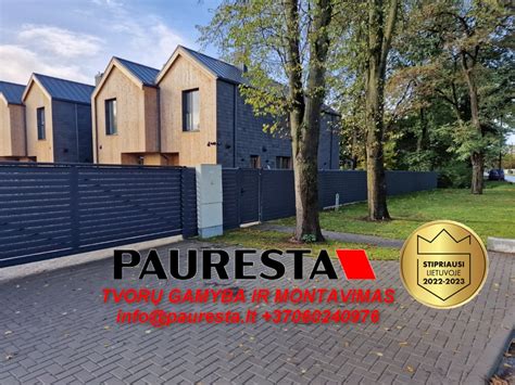 Pauresta - viskas iš vienų rankų: gamyba, projektavimas ir montavimas