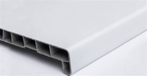 PVC palangės antgalio baltos spalvos pavyzdys