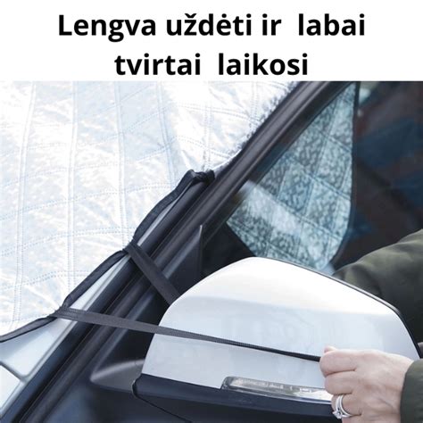 Priekinio stiklo tvirtinimo sritis: įtvirtinimo kokybė