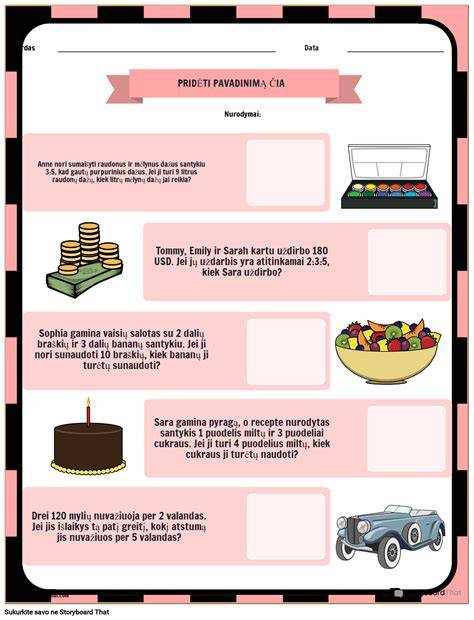 Infografika: kalkinio skiedinio rinkinio komponentai ir proporcijos