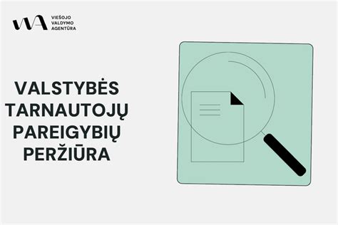 Infografika: Valstybės tarnybos principų schema