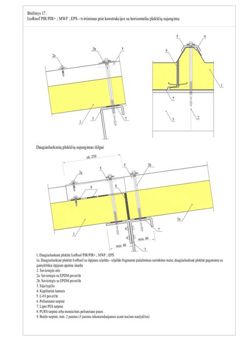 Konstrukcijos su deformacinėmis siūlėmis