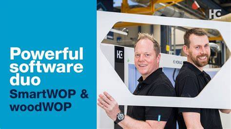 Infografika: SmartWOP integracija su woodWOP ir CNC staklėmis