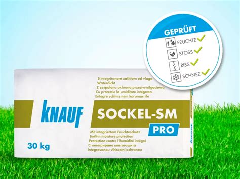 Knauf Sockel-SM Pro taikymo schema