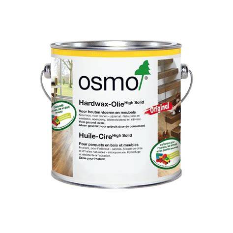 OSMO Hardwax aliejaus užpildymo pavyzdys schemoje