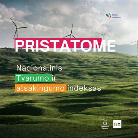 Infografika: skirtiems tikslams pasiekti tvarumo ir konsolidacijos trajektorija