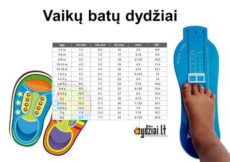 Vaikų dviračių dydžių zonos