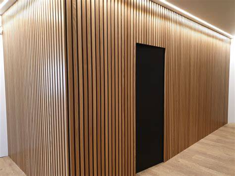 Akustinės plokštės Cleaneo ir Designpanel nuotraukos iliustracijai