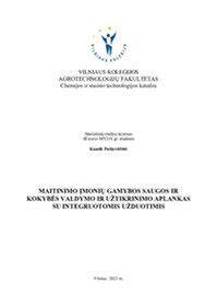 Gamybos proceso ir kokybės užtikrinimo fragmentas