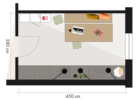 image: Virtuvės planavimas su plautuve ir gartraukio įranga