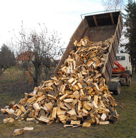 Švieži sausų malkų rezervuaras