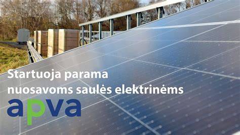 APVA parama energinio efektyvumo didinimui (scheminė diagrama)