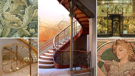 Art deco ir Art nouveau pavyzdžiai: architektūra, baldai, vitražai