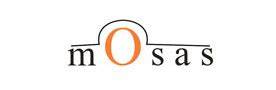 Mosas UAB logotipas ir produktų linija