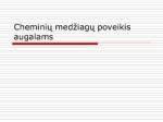 Cheminių medžiagų poveikis aliuminiui